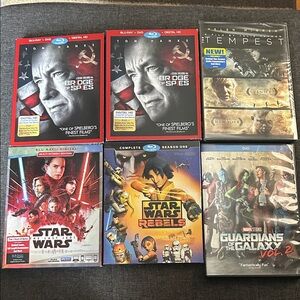 Blu-ray and DVD Movie Collection